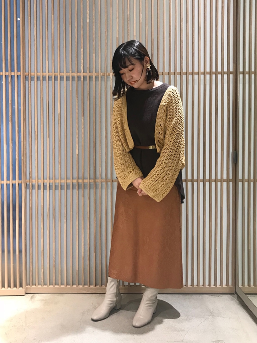 note et silence. ルクア大阪 身長:157cm 2020.01.17 note et silence. ルクア大阪 身長:157cm 2020.01.17